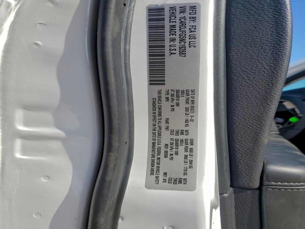 DODGE DURANGO PURSUIT