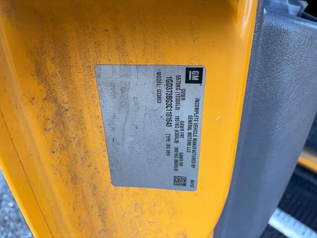 2012 GMC SAVANA CUT #3292323308