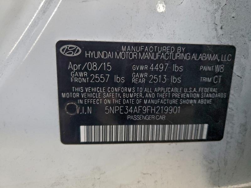 2015 HYUNDAI SONATA SPO #3297195417