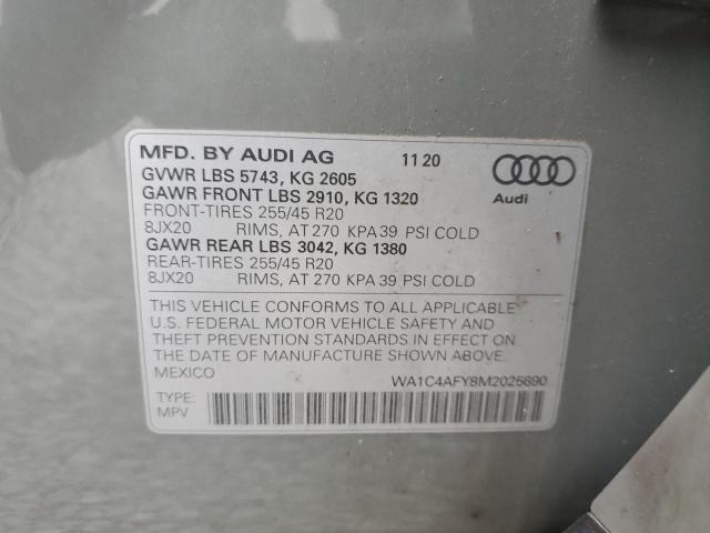 2021 AUDI SQ5 PRESTI #3292355281