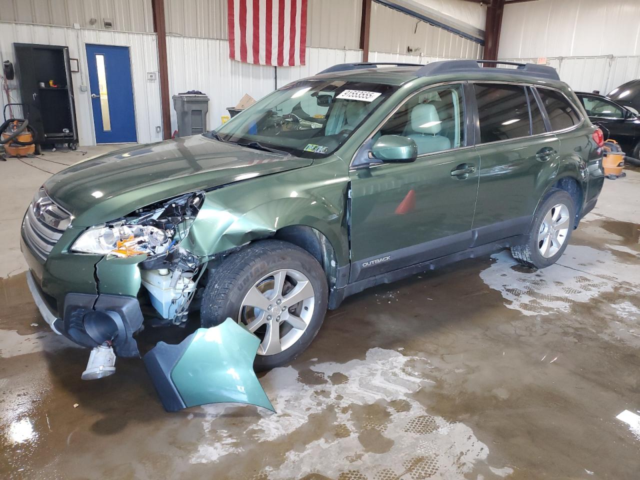 Lot #3311722232 2014 SUBARU OUTBACK 2.