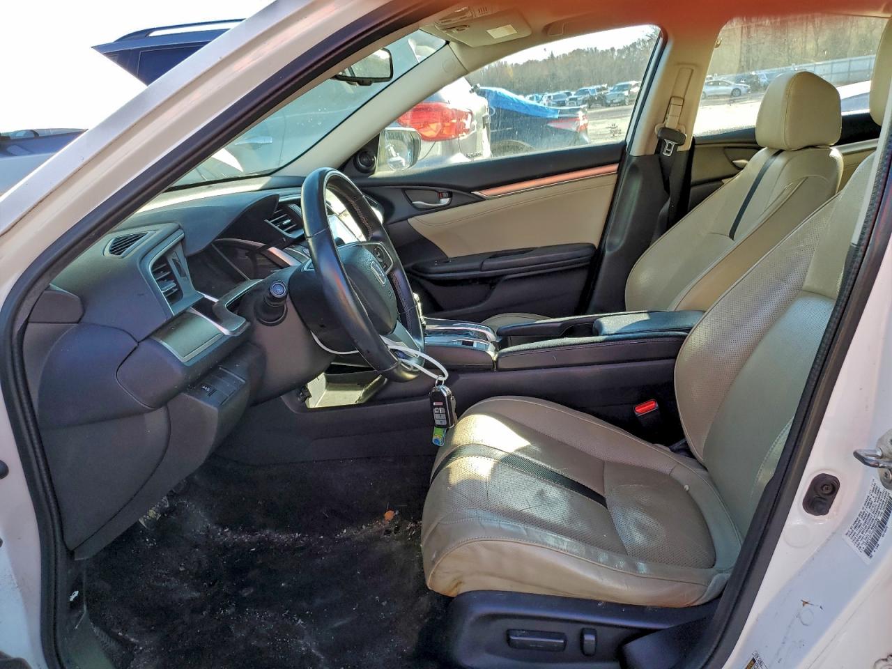 Lot #3305306303 2016 HONDA CIVIC EXL