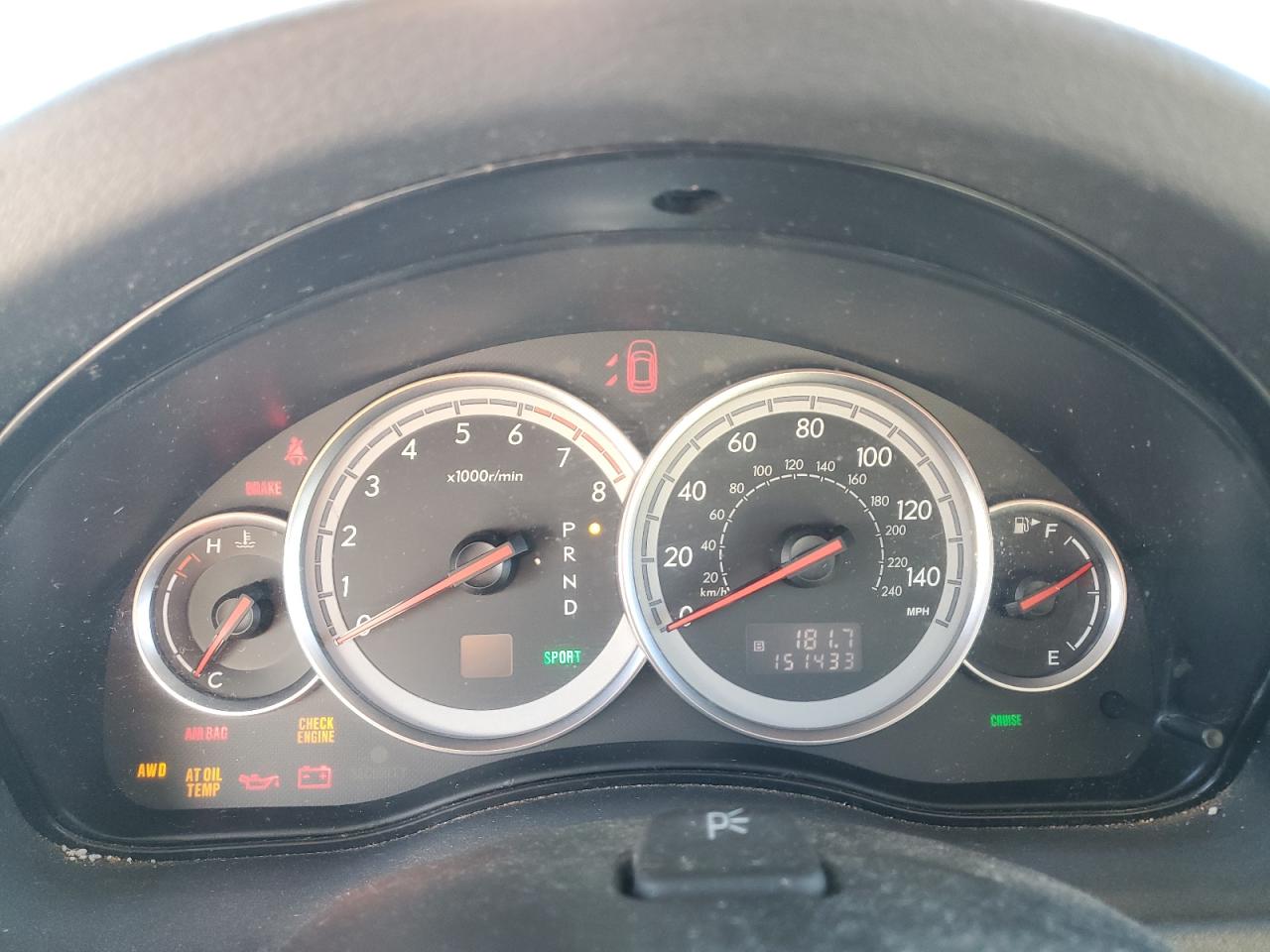 Lot #3293334444 2005 SUBARU LEGACY OUT