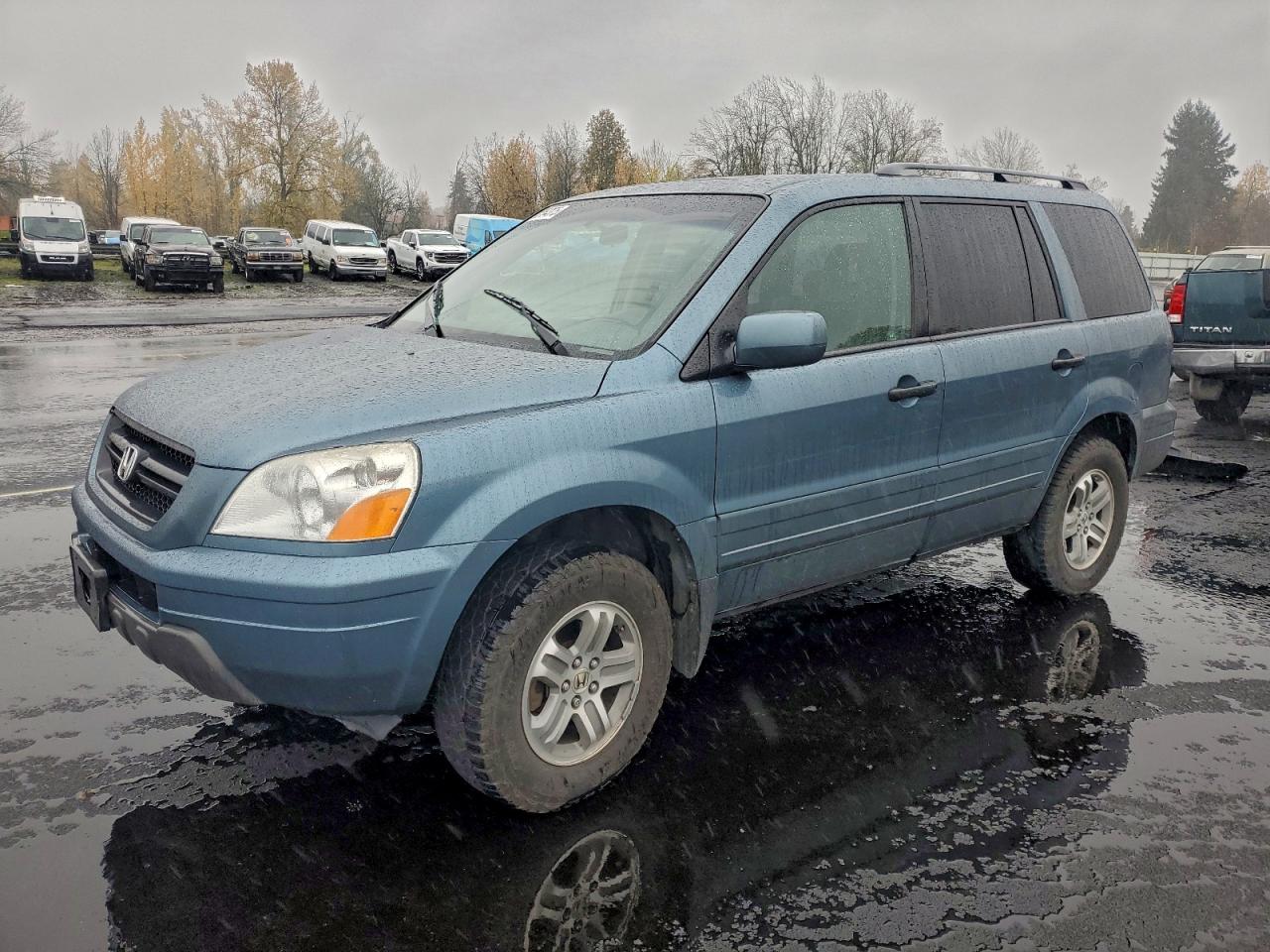 Lot #3298012128 2005 HONDA PILOT EXL