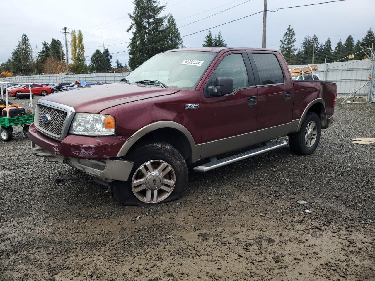 Lot #3293318469 2005 FORD F150 SUPER