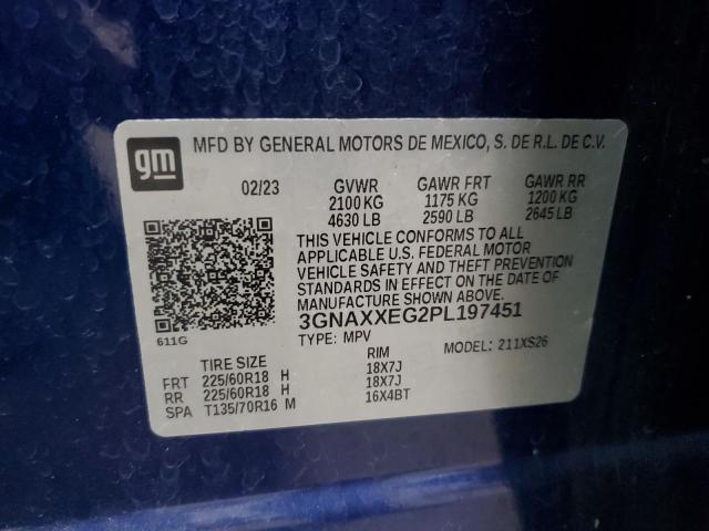 2023 CHEVROLET EQUINOX PR #3292398302