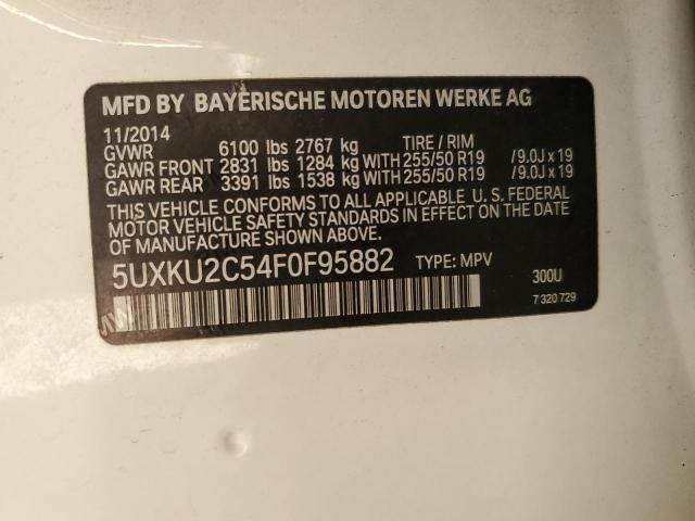 2015 BMW X6 XDRIVE3 #3302759413