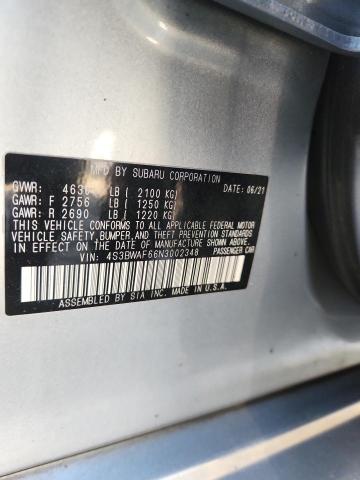 2022 SUBARU LEGACY PRE #3291404180