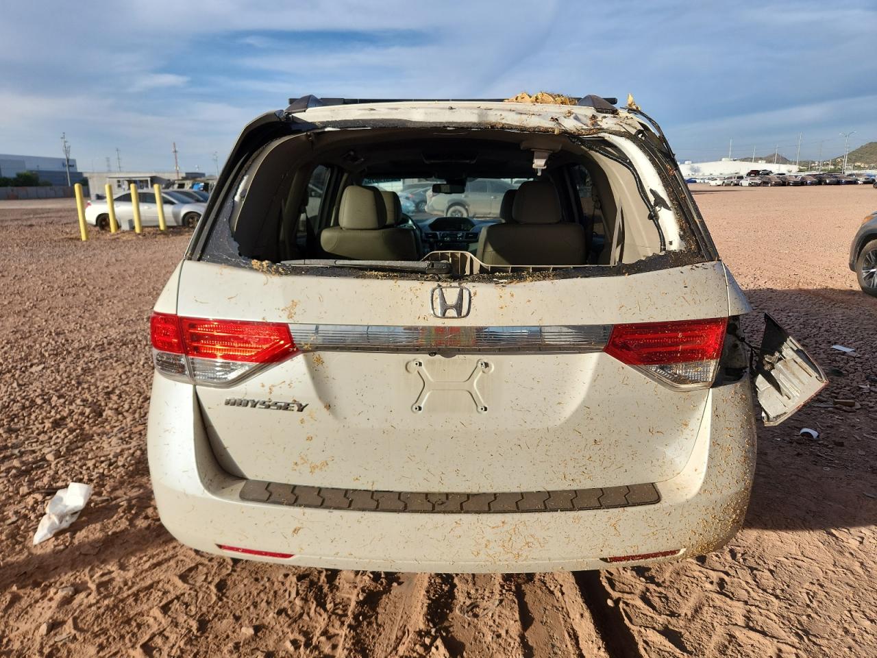 Lot #3310611277 2015 HONDA ODYSSEY EX