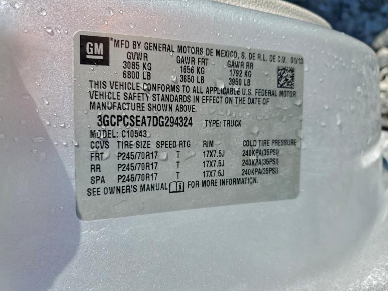 2013 CHEVROLET SILVERADO #3302913077