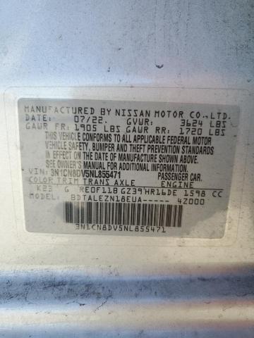 2022 NISSAN VERSA S #3301835332
