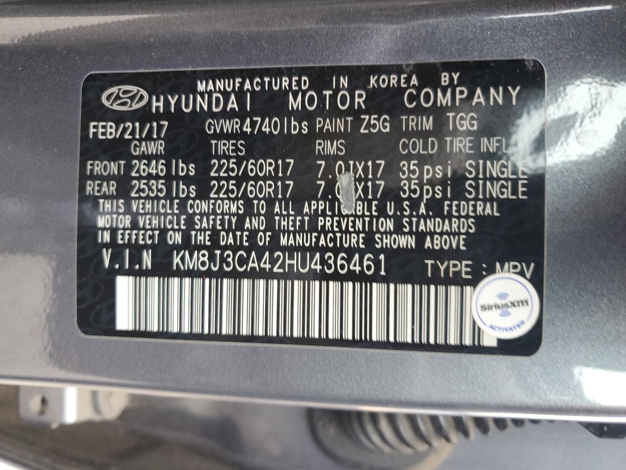 HYUNDAI TUCSON LIMITED