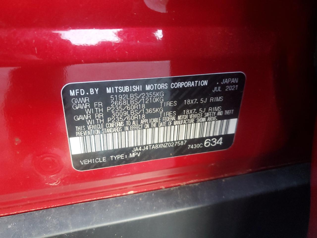 MITSUBISHI OUTLANDER ES