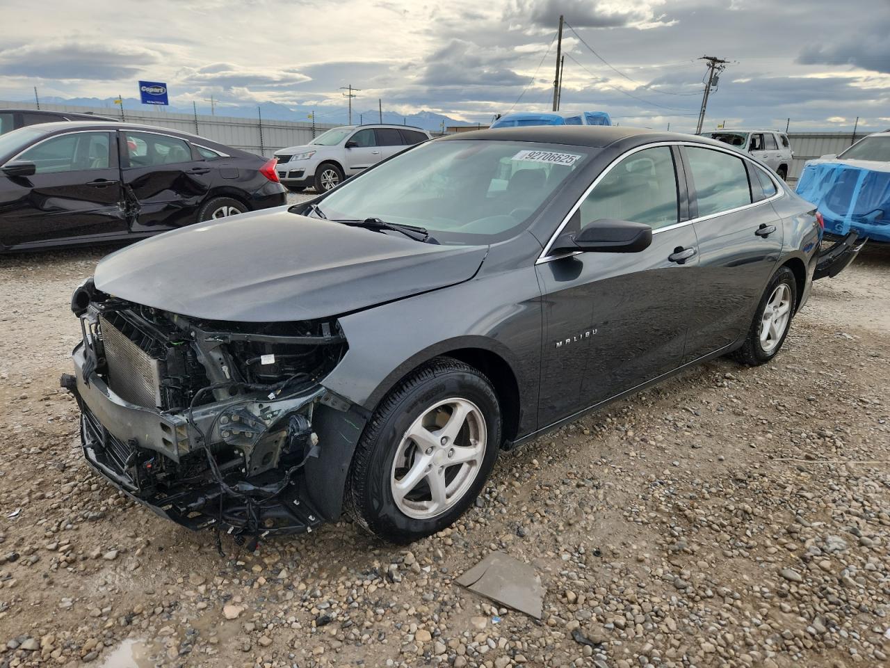 Lot #3298300146 2017 CHEVROLET MALIBU LS