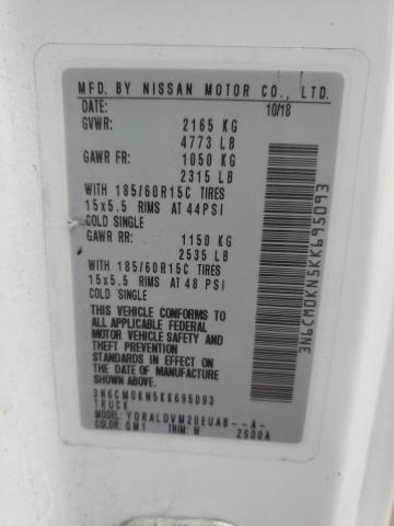 2019 NISSAN NV200 #3303678928