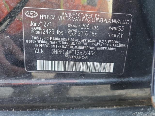 2011 HYUNDAI SONATA SE - 5NPEC4AC1BH224641