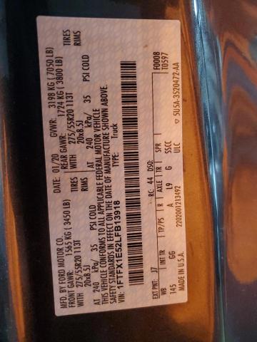 2020 FORD F150 SUPER #3303978695