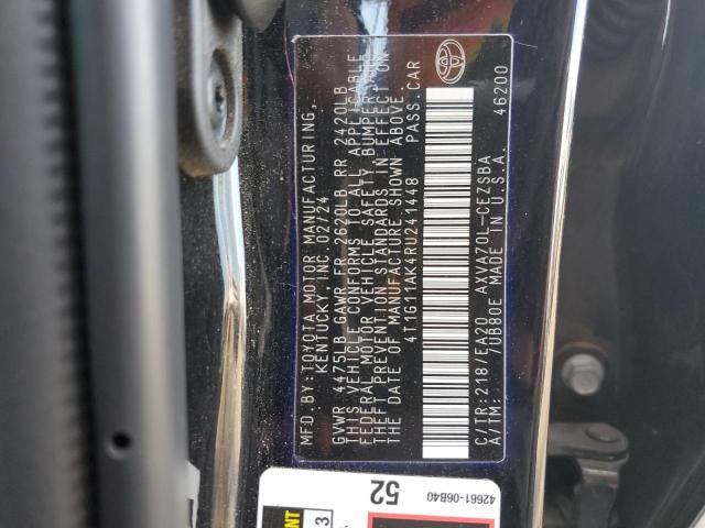 2024 TOYOTA CAMRY SE N #3302659103