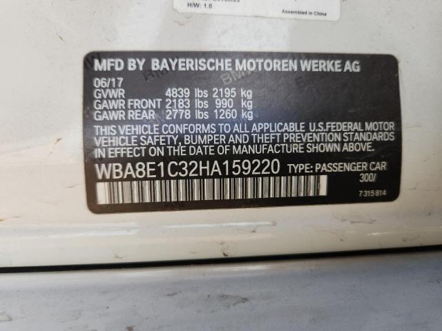 2017 BMW 330E #3294813773