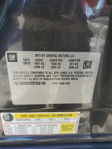 2012 CHEVROLET MALIBU LS #3292528696