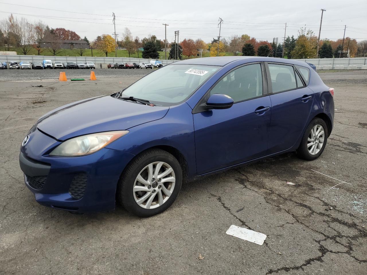 Lot #3290181201 2013 MAZDA 3 I