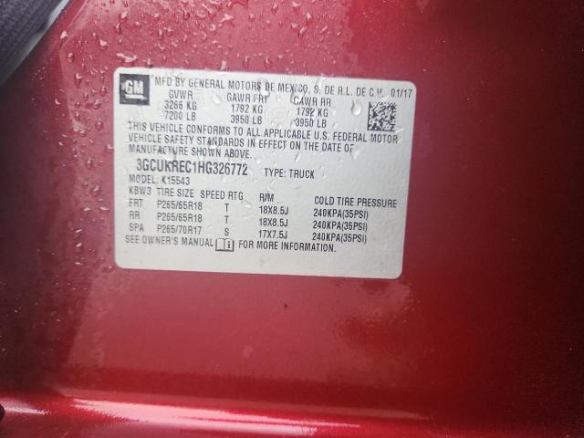 2017 CHEVROLET SILVERADO #3298158280