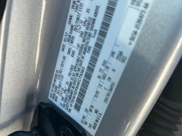 2017 FORD F150 SUPER #3292390337