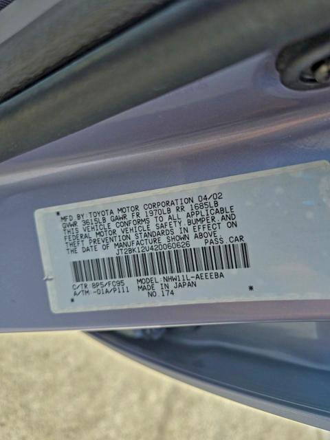 2002 TOYOTA PRIUS #3296256432