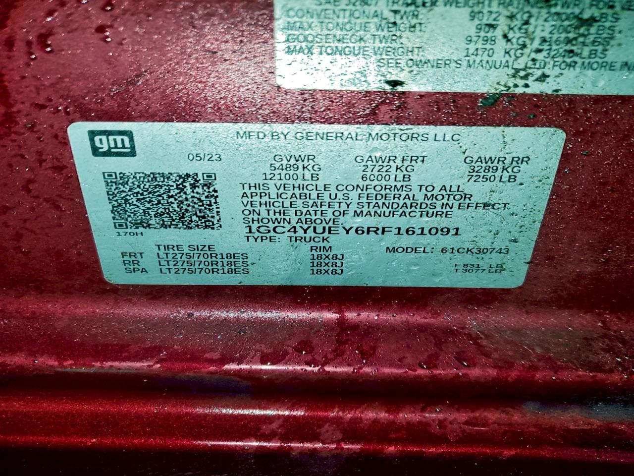 Lot #3302759411 2024 CHEVROLET SILVERADO