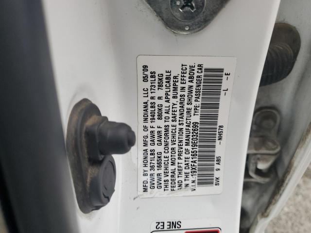 2009 HONDA CIVIC LX #3303707514