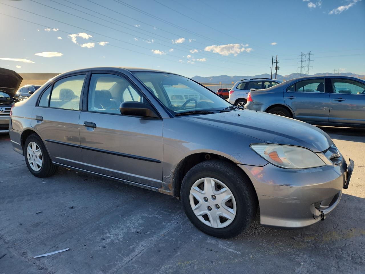 Lot #3292408267 2005 HONDA CIVIC DX V