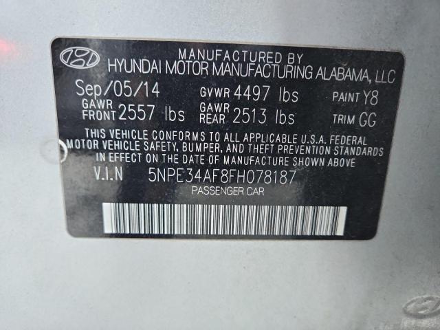 2015 HYUNDAI SONATA SPO #3296976875