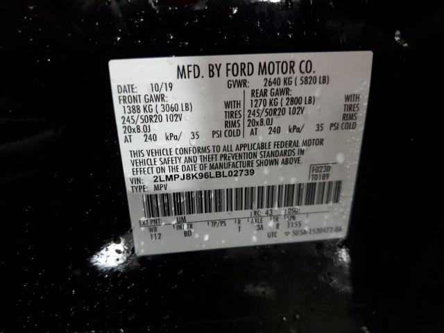 2020 LINCOLN NAUTILUS R #3284791534