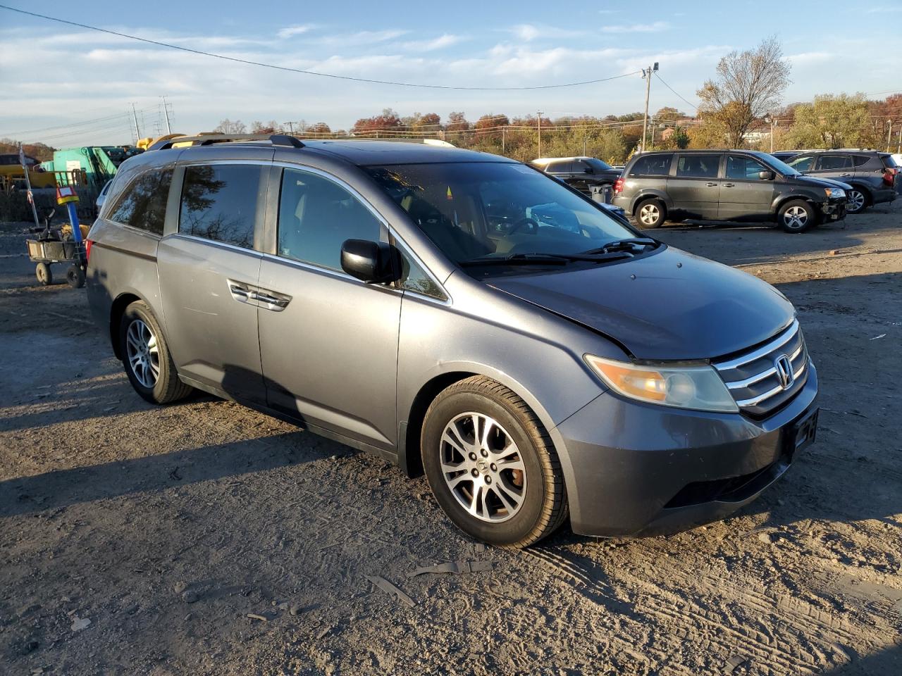 Lot #3309627051 2011 HONDA ODYSSEY EX
