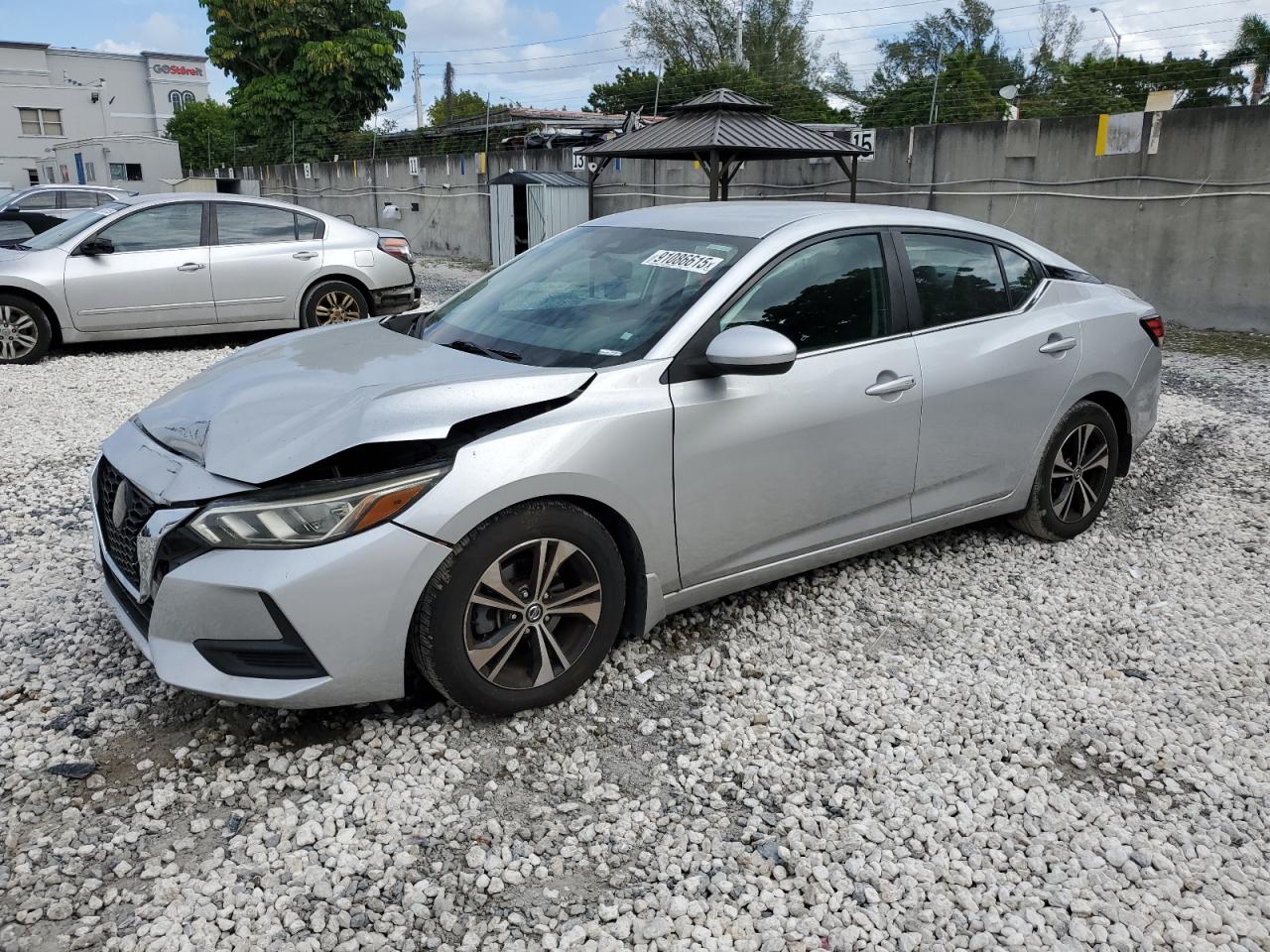 Lot #3316017795 2021 NISSAN SENTRA SV
