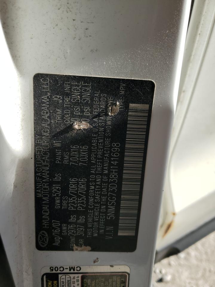 Lot #3286604156 2008 HYUNDAI SANTA FE G