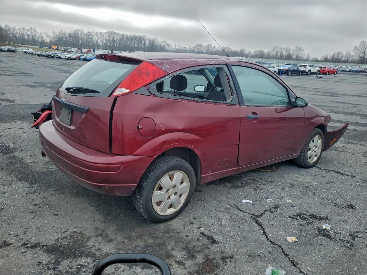 Lot #3302835897 2007 FORD FOCUS ZX3
