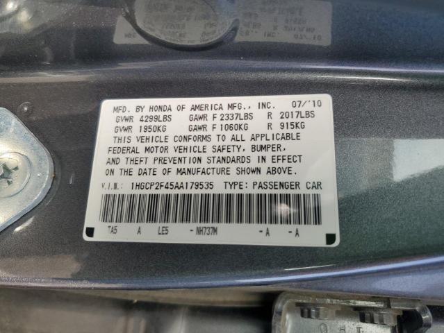 2010 HONDA ACCORD #3304889537