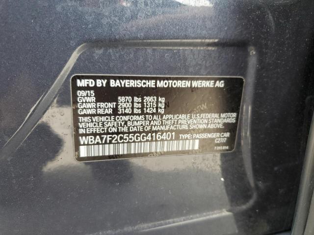 2016 BMW 750 XI #3296086841