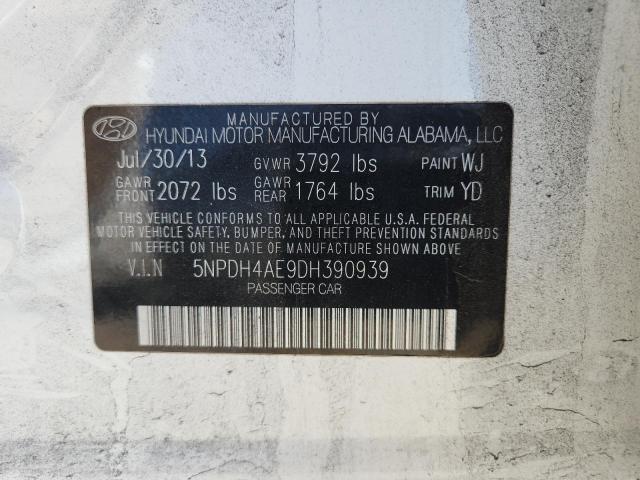 2013 HYUNDAI ELANTRA GL - 5NPDH4AE9DH390939