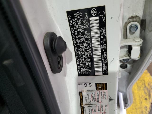 2020 TOYOTA COROLLA LE #3290195214