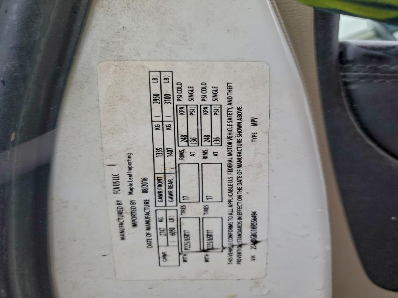 DODGE GRAND CARAVAN SE