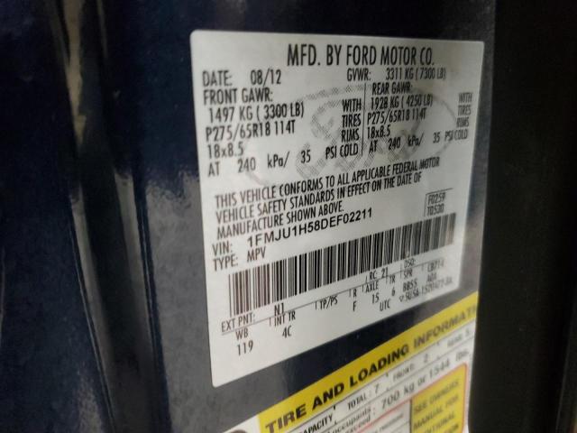 2013 FORD EXPEDITION #3291222959