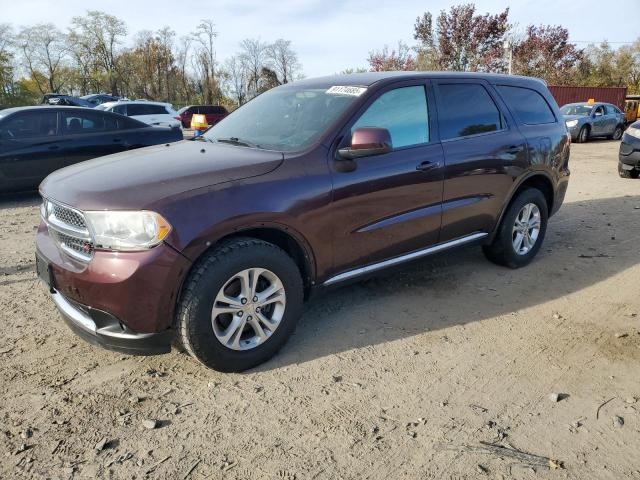 2012 DODGE DURANGO SX - 1C4RDHAG8CC197430