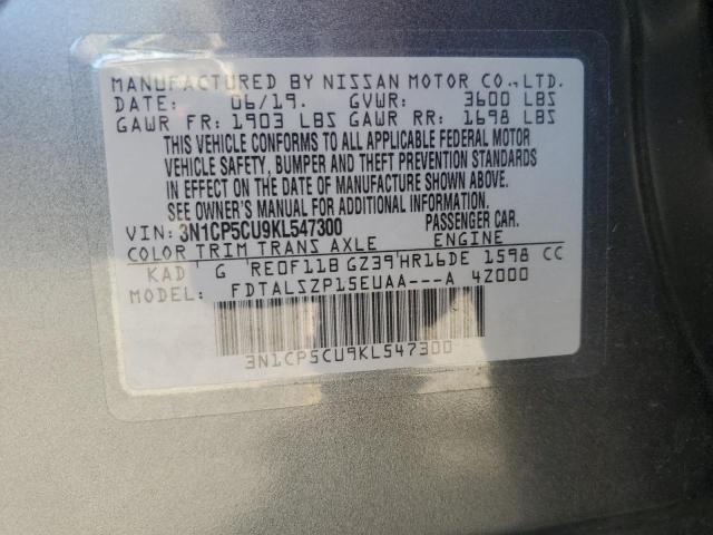 2019 NISSAN KICKS S #3303722419