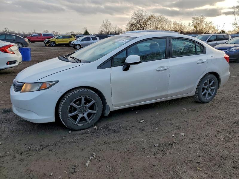 Global Auto Auctions: 2012 HONDA CIVIC LX