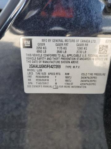 2015 GMC TERRAIN DE #3304675966