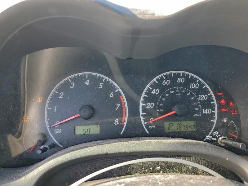 2010 TOYOTA COROLLA BA #3296929825