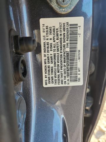 2014 HONDA CIVIC LX #3291611264