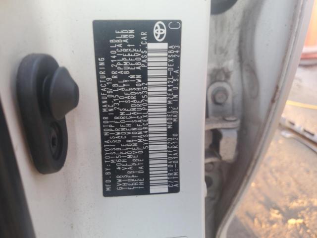 2020 TOYOTA COROLLA SE #3303721432